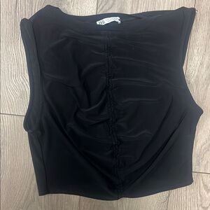 Black Sleeveless Top